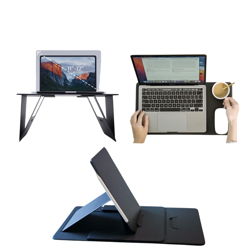 Portable Laptop Stand Foldable Support Base Notebook Stand Lapdesk Multifunctional Computer Laptop Holder Cooling Pad Riser