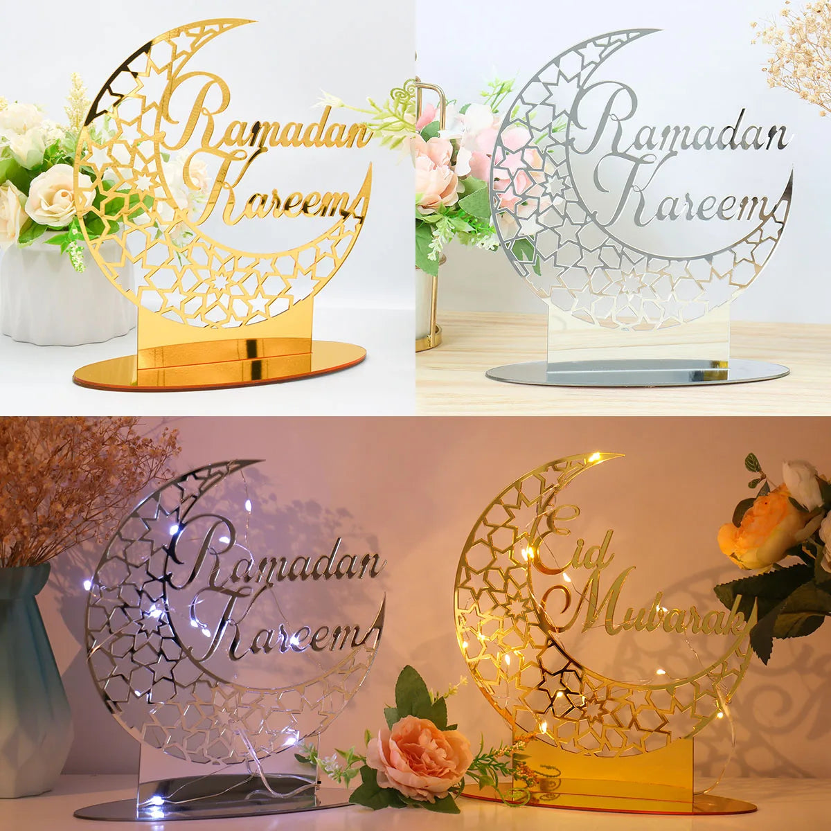 EID Mubarak 2025 Ornaments - Ramadan & Eid al-Fitr Decor