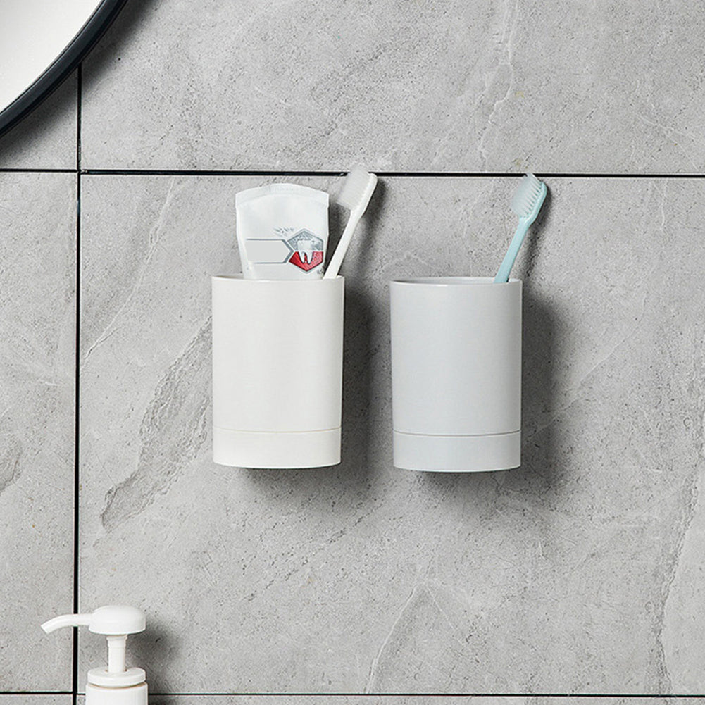 Wall-Mounted Toothbrush Holder for organizing your bathroom.