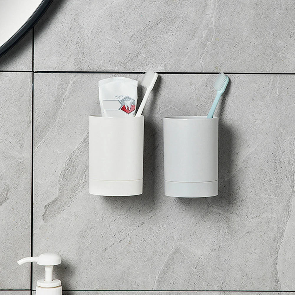 Wall-Mounted Toothbrush Holder for organizing your bathroom.