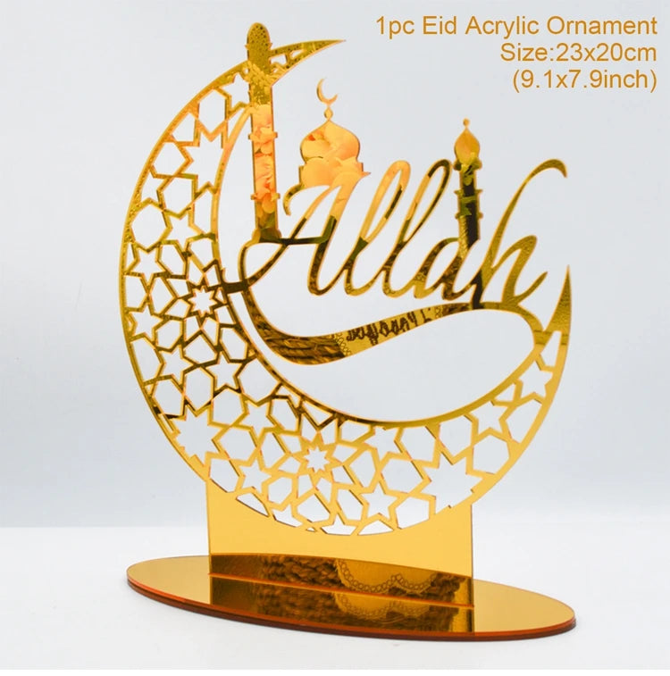 EID Mubarak 2025 Ornaments - Ramadan & Eid al-Fitr Decor