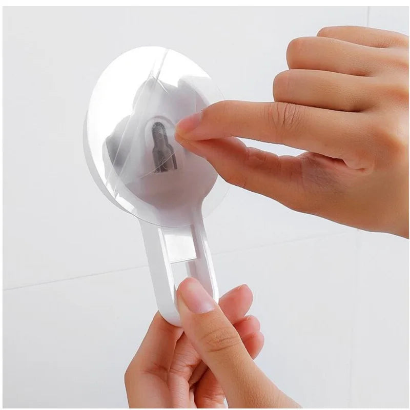 Portable Wall-Mounted Toothbrush & Toothpaste Holder