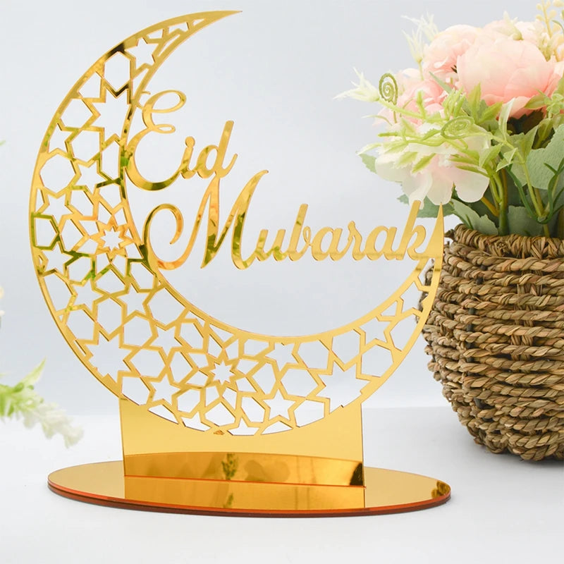 Adornos para el EID Mubarak 2025: decoración para el Ramadán y el Eid al-Fitr