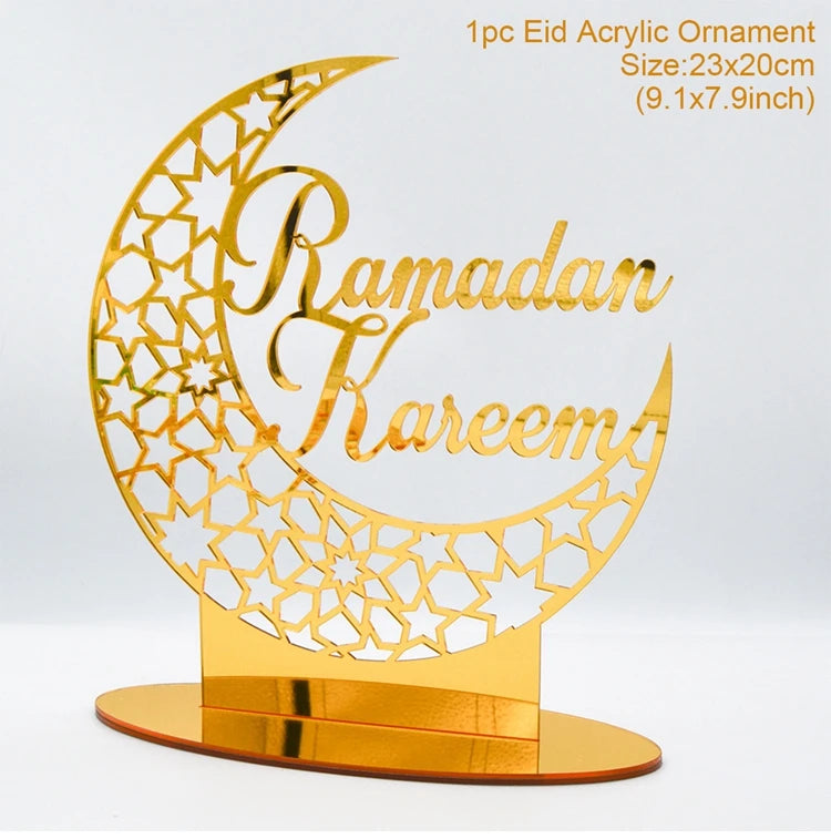 EID Mubarak 2025 Ornaments - Ramadan & Eid al-Fitr Decor