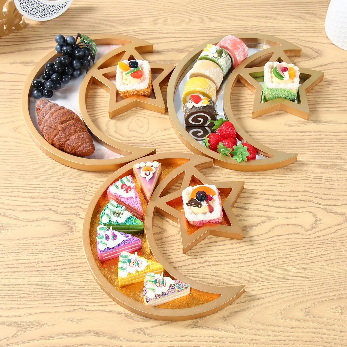 Ramadan Mubarak 2025 Candy Snacks Tray - Ramadan Decor