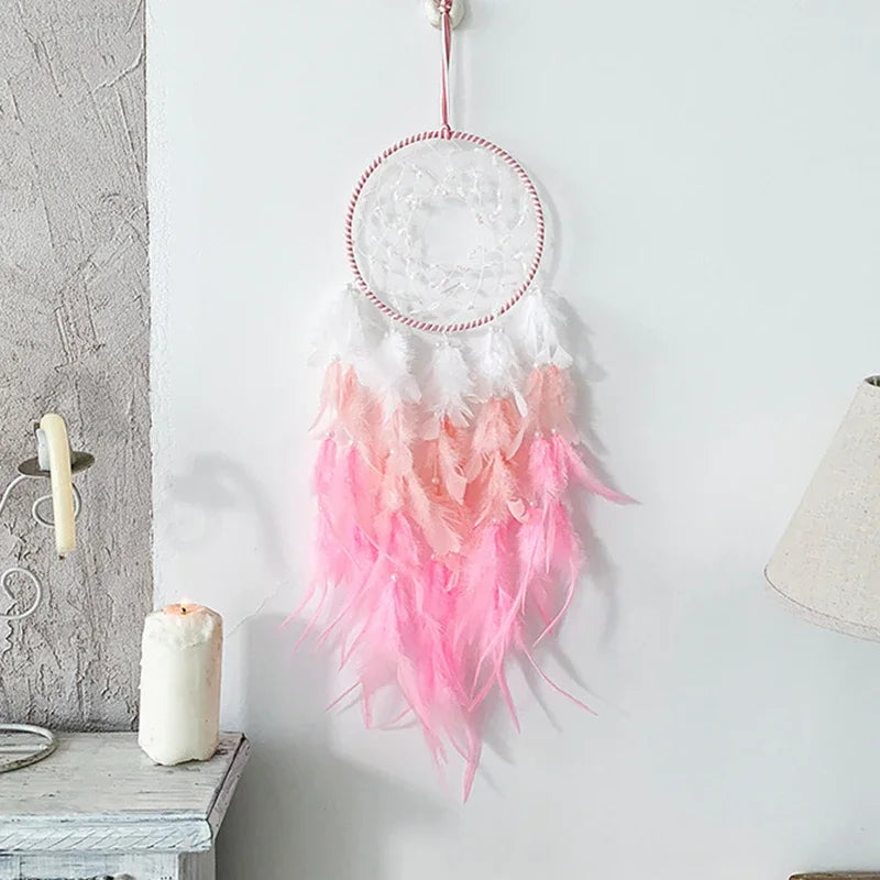 Wall Hanging Dream catchers Gem Crystal Tree Of Life Dream Catcher Home Decoration Room Wind Chimes Ornaments Dream Catchers