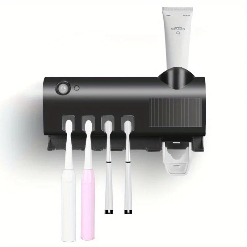 Multifunctional Induction Toothbrush & Toothpaste Holder