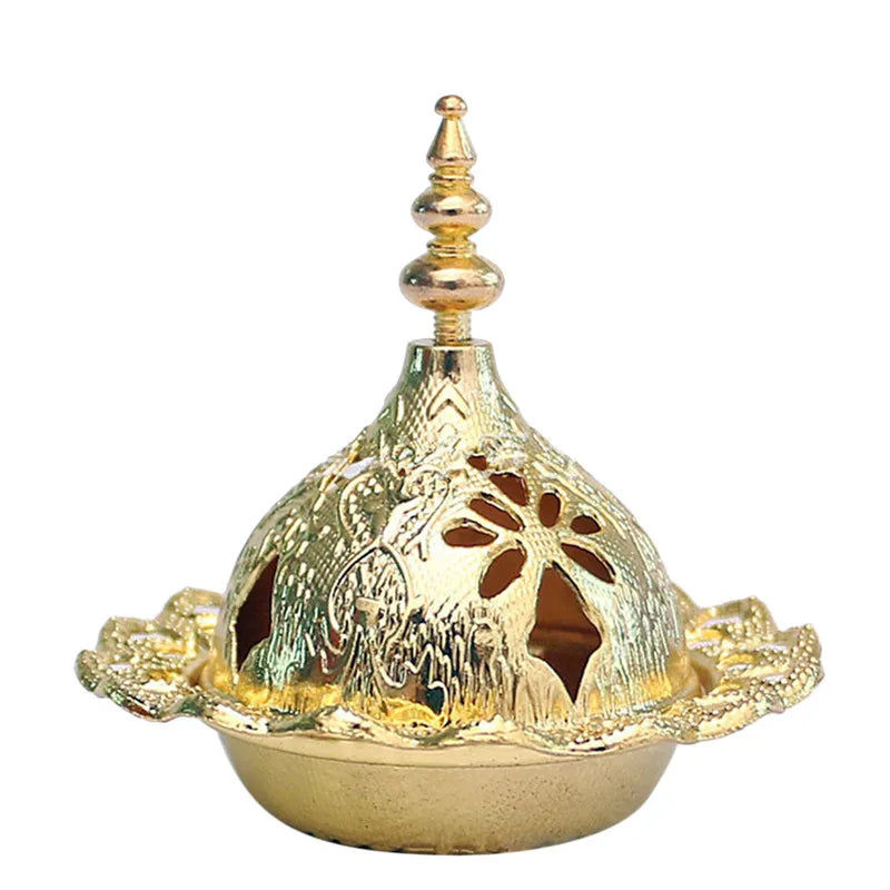 Vintage Metal Incense Burner - Arabian Style