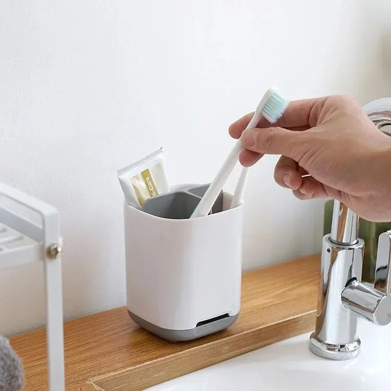 Portable Electric Toothbrush & Makeup Brush Holder