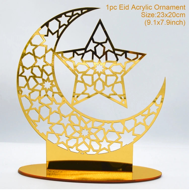 EID Mubarak 2025 Ornaments - Ramadan & Eid al-Fitr Decor