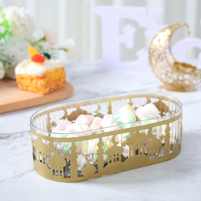 Ramadan Mubarak 2025 Candy Snacks Tray - Ramadan Decor