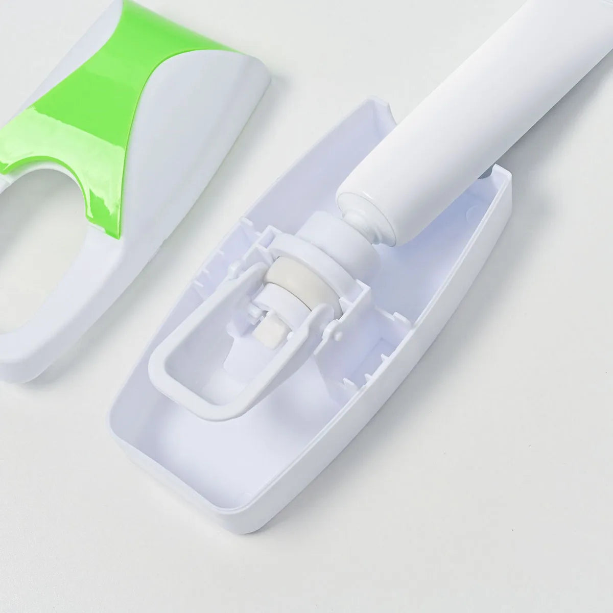 Wall-Mounted Toothbrush Holder & Automatic Toothpaste Dispenser