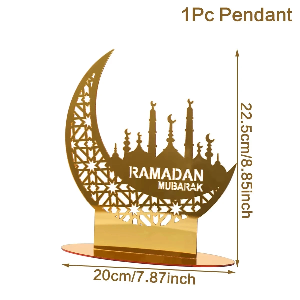 Adornos para el EID Mubarak 2025: decoración para el Ramadán y el Eid al-Fitr