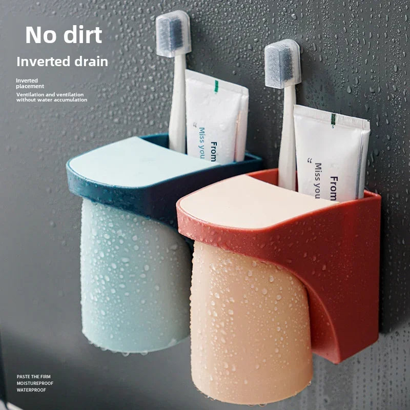 Nordic Magnetic Toothbrush & Gargle Cup Set