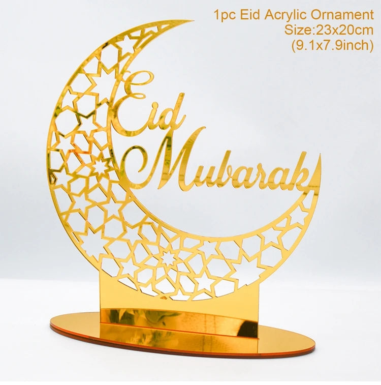 EID Mubarak 2025 Ornaments - Ramadan & Eid al-Fitr Decor