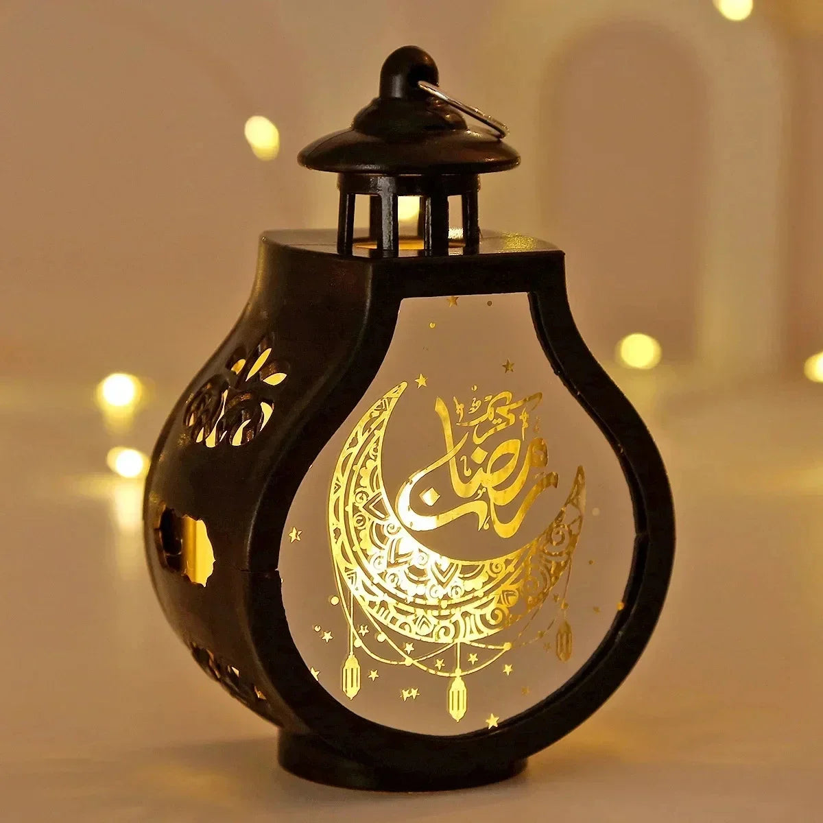 EID Mubarak 2025 LED Lantern Light - Ramadan & Eid Al Adha Decor